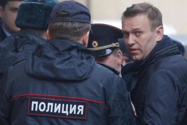 Московська поліція відпустила опозиціонера Навального