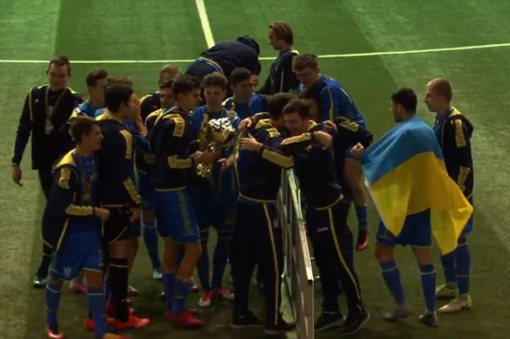 Юнацька збірна України виграла футбольний турнір у Білорусі (відео)