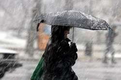 Синоптики обіцяють на вівторок дощі з мокрим снігом