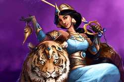 Художница показала, как выглядели бы диснеевские принцессы, если бы стали героинями компьютерной игры