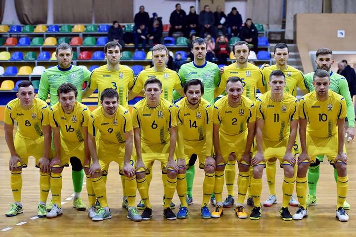 Тренери збірної України визначилися зі складом на чемпіонат Європи з футзалу