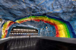 Опубликована фотоподборка одного из самых красивых в мире метро