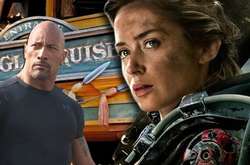 Эмили Блант и Дуэйн Джонсон