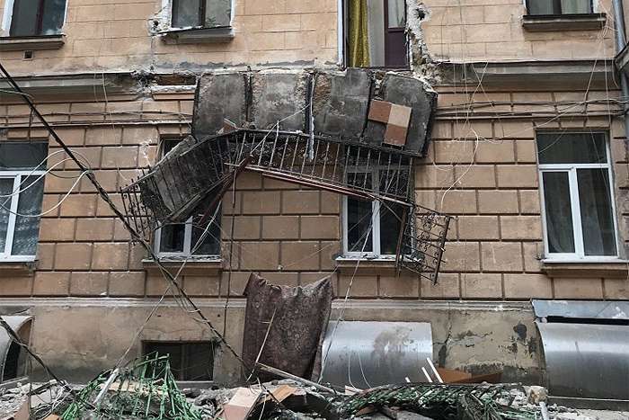 В Одесі обрушились два балкона