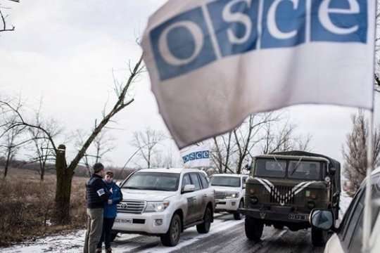 Місія ОБСЄ зафіксувала 1325 вибухів на Донбасі