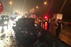 Масова ДТП у Києві: двоє людей загинули, троє постраждали