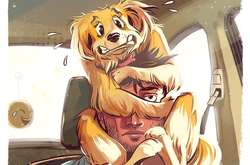 Художник создал правдивые комиксы о жизни со своей любимой собакой