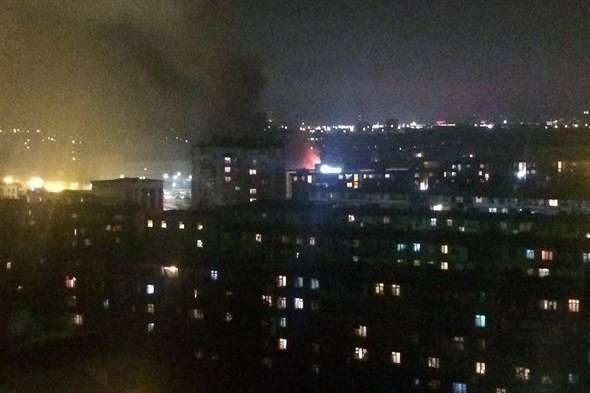 У Баку стався сильний вибух на військовому заводі