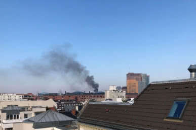 П’ятизірковий готель палає у Берліні
