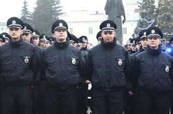 Складання присяги поліцейських у Луцьку