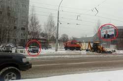 В России полиции приказали охранять баннеры с Путиным (фото)