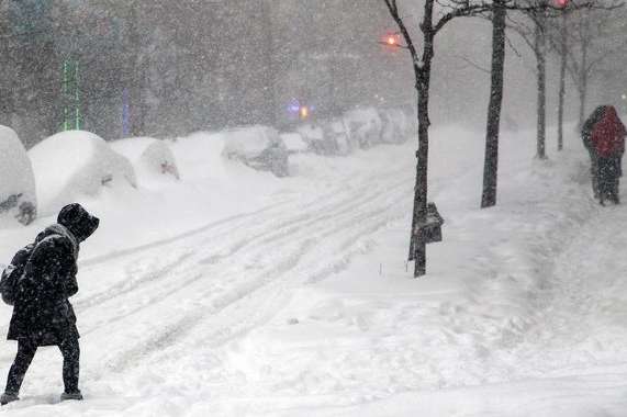 На Україну насувається сніжна буря 