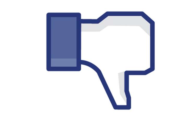 Facebook тестує кнопку Dislike