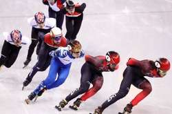 Чоловічий шорт-трек на Олімпіаді-2018. Фото: Getty Images