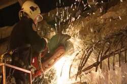 Ремонтні роботи на Шулявському мосту