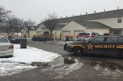 Поліція на місці стрілянини