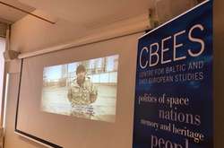 Український журналіст показав у Швеції фільм про захоплення Криму