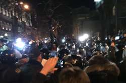 Поліція біля Адміністрації президента затримала прихильника Саакашвілі 