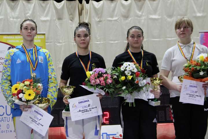 Українська фехтувальниця Полозюк виграла міжнародний турнір у Румунії