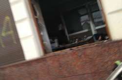 Во Львове в «Сбербанк» бросили коктейль Молотова 