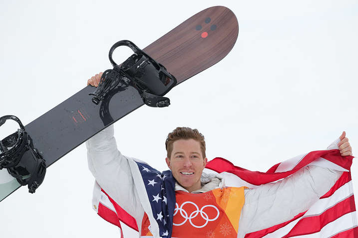 Американський сноубордист Шон Вайт став триразовим чемпіоном Олімпіади-2018 в дисципліні хафпайп