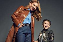 Тина Кароль с сыном