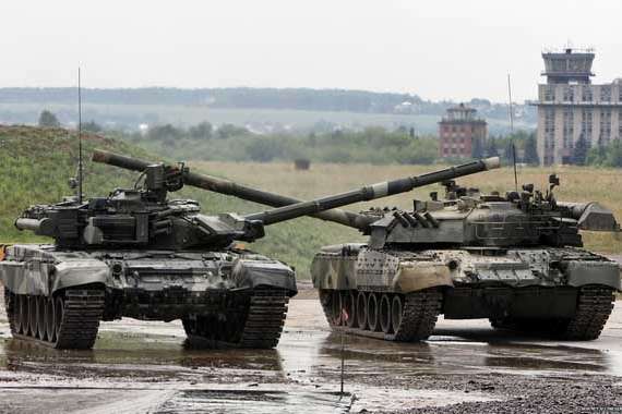 Нові російські танки виявилися переробкою старих машин