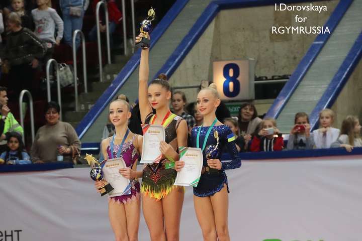 Українські гімнастки потрапили на п'єдестал пошани на олімпійській кваліфікації у Москві (відео)