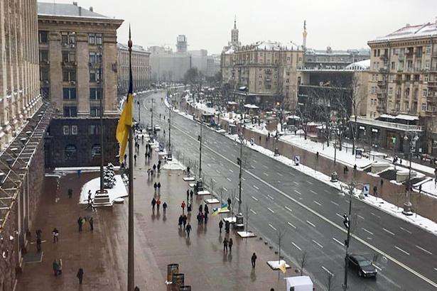 У Києві на п’ять днів заборонено рух транспорту Хрещатиком