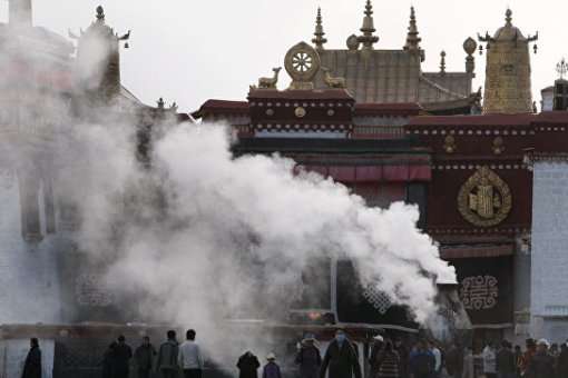 У Тибеті загорівся включений в список ЮНЕСКО храм