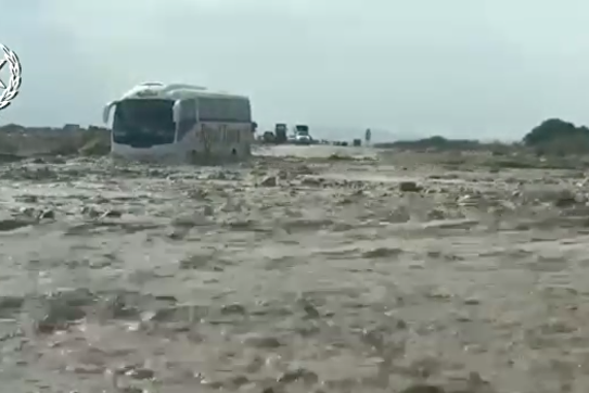 Автобус з українськими туристами застряг у районі Мертвого моря