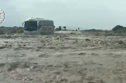 Автобус з українськими туристами застряг у районі Мертвого моря