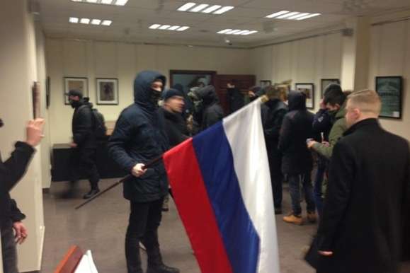 Росія направила Україні ноту протесту через погром у приміщенні Росспівробітництва