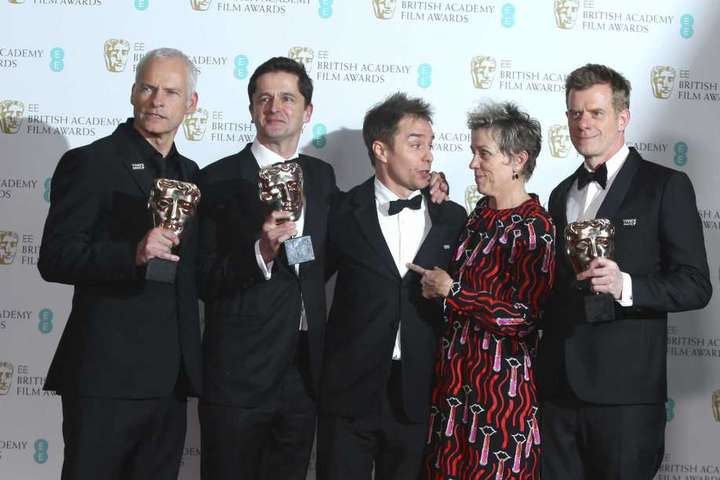 У Лондоні оголосили переможців кінопремії BAFTA
