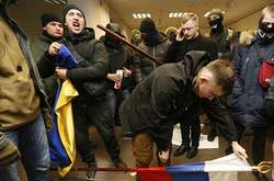 Росія звернулася в ОБСЄ після погрому в будівлі Росспівробітництва в Києві