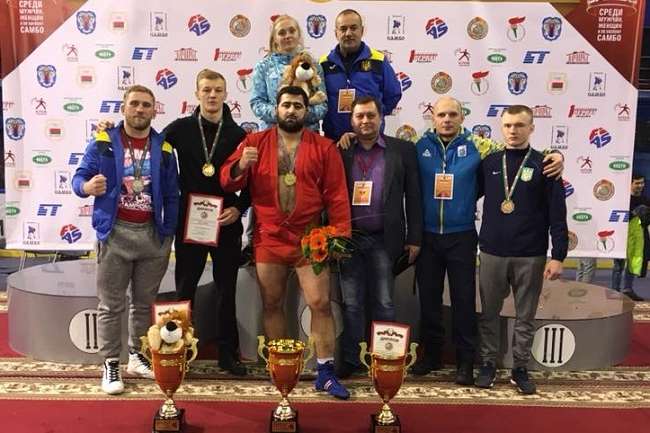 Українські самбісти здобули 18 нагород на міжнародному турнірі у Мінську