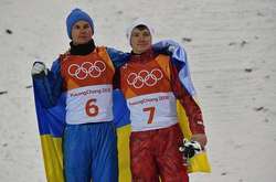  Призери Олімпійських ігор-2018 у фристайлі:   Олександр Абраменко (золото) та Ілля Буров (бронза) 