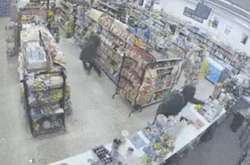 Видео с двойным ограблением