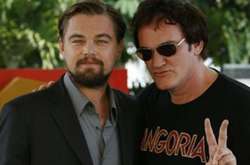 Леонардо Ди Каприо и Квентин Тарантино 