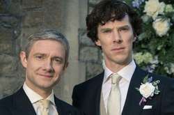 Мартин Фриман и Бенедикт Камбербэтч