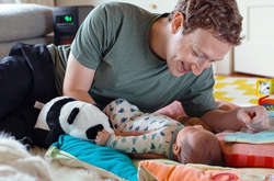 Марк Цукерберг с дочерью