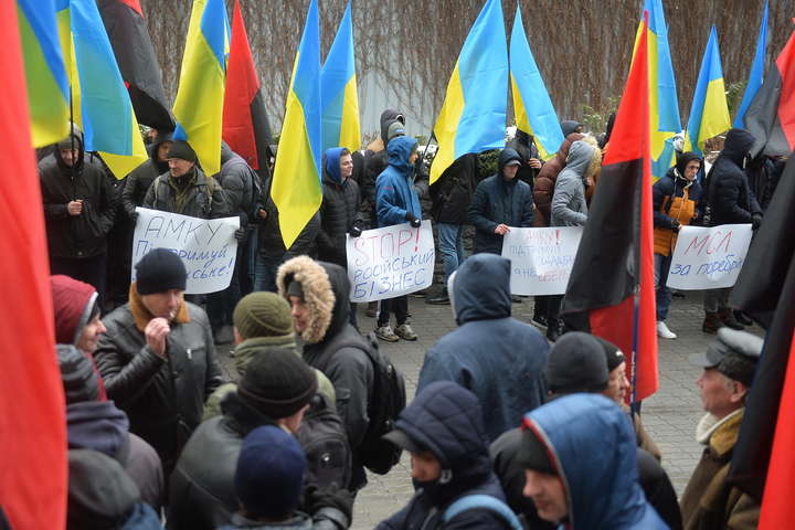 Ветерани АТО вимагають від Антимонопольного комітету не підтримувати російський бізнес в Україні