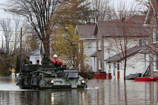 Через паводок у Канаді евакуюють тисячі людей 