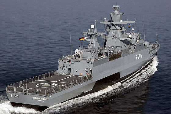 Німецький корвет приєднається до військово-морської групи НАТО