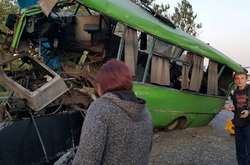 Аварія з автобусом в Ізюмі, 25 вересня 2017