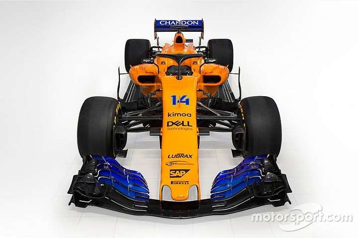 McLaren представила новий болід, який має помаранчево-синє забарвлення (відео)