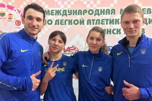 Збірна України – у першій трійці на міжнародній легкоатлетичній матчевій зустрічі U-20 у приміщенні