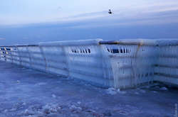 Зимняя красота одесского пляжа: появились впечатляющие фото 