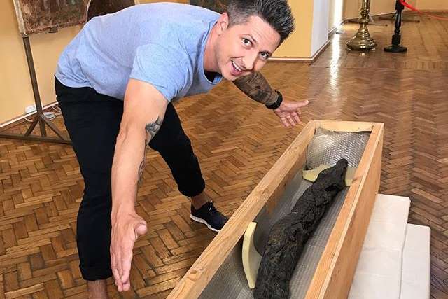 Александр Педан - В Киеве нашли одну из самых больших мумий в мире