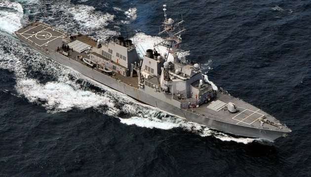 Американський бойовий корабель вийшов з акваторії Чорного моря